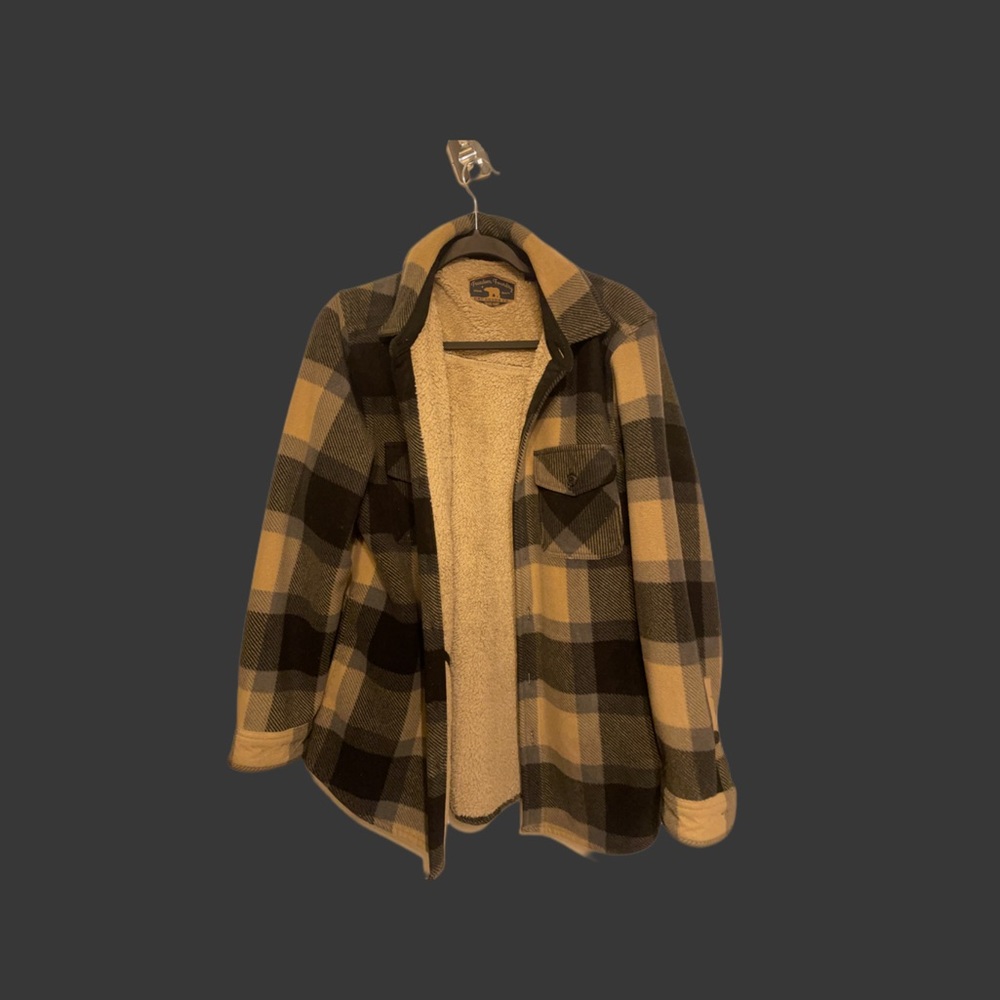 Freedom Foundry Unisex Plaid Fleece Size L